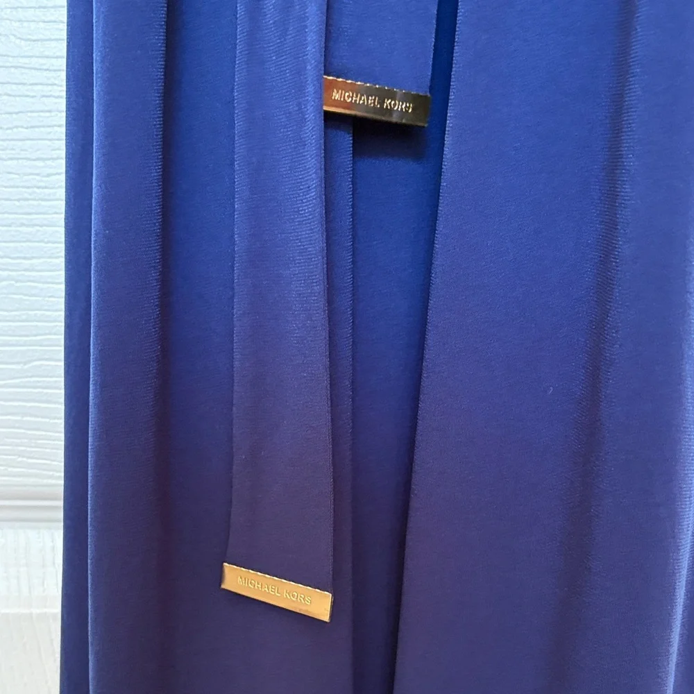 Michael Kors Deep Blue Maxi Dress - Picture 8 of 8
